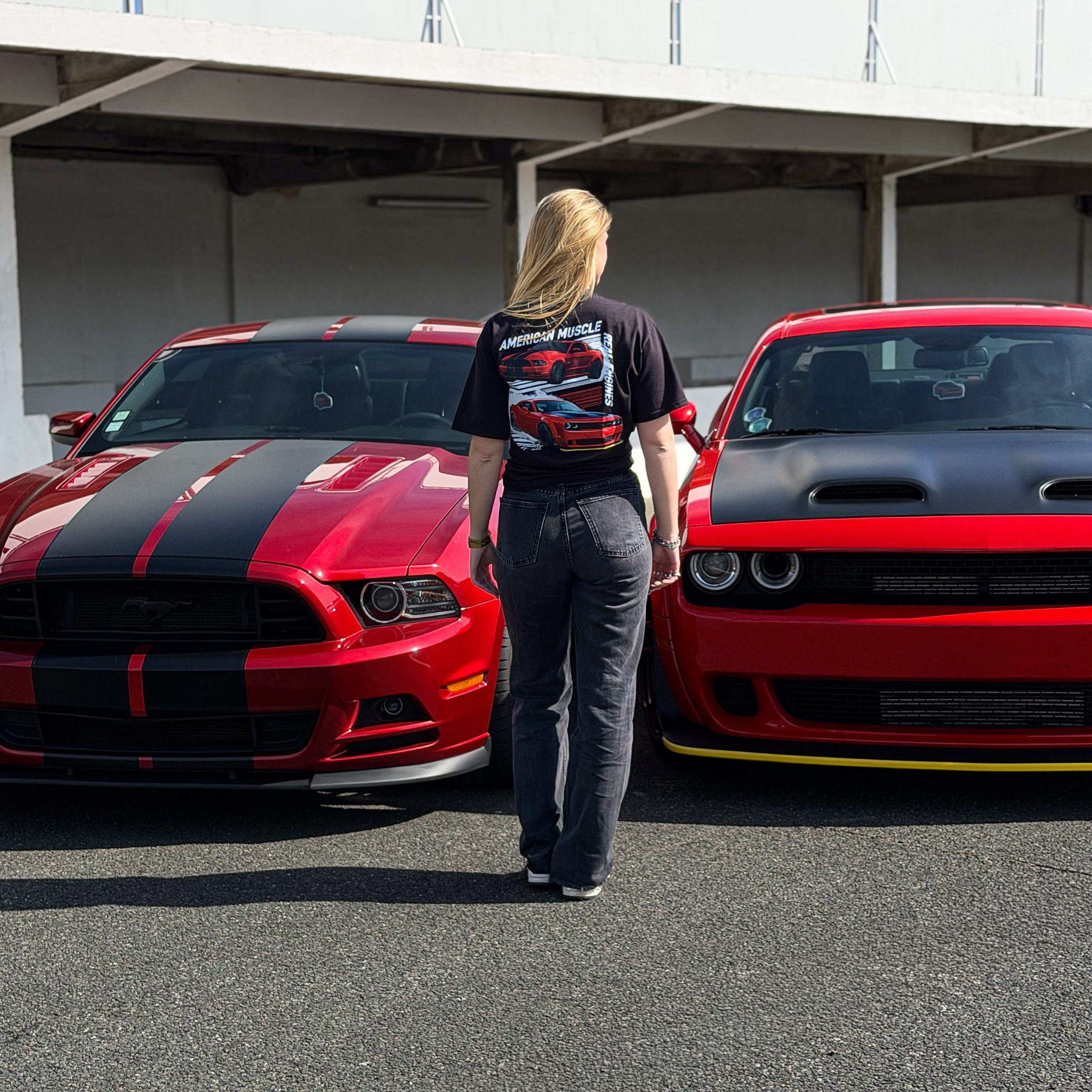 T-SHIRT AMERICAN MUSCLE