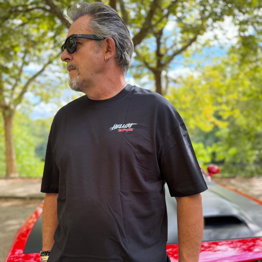 T-SHIRT OVERSIZE HELLCAT NOIR