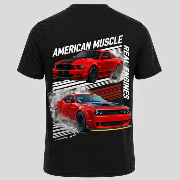 T-SHIRT AMERICAN MUSCLE