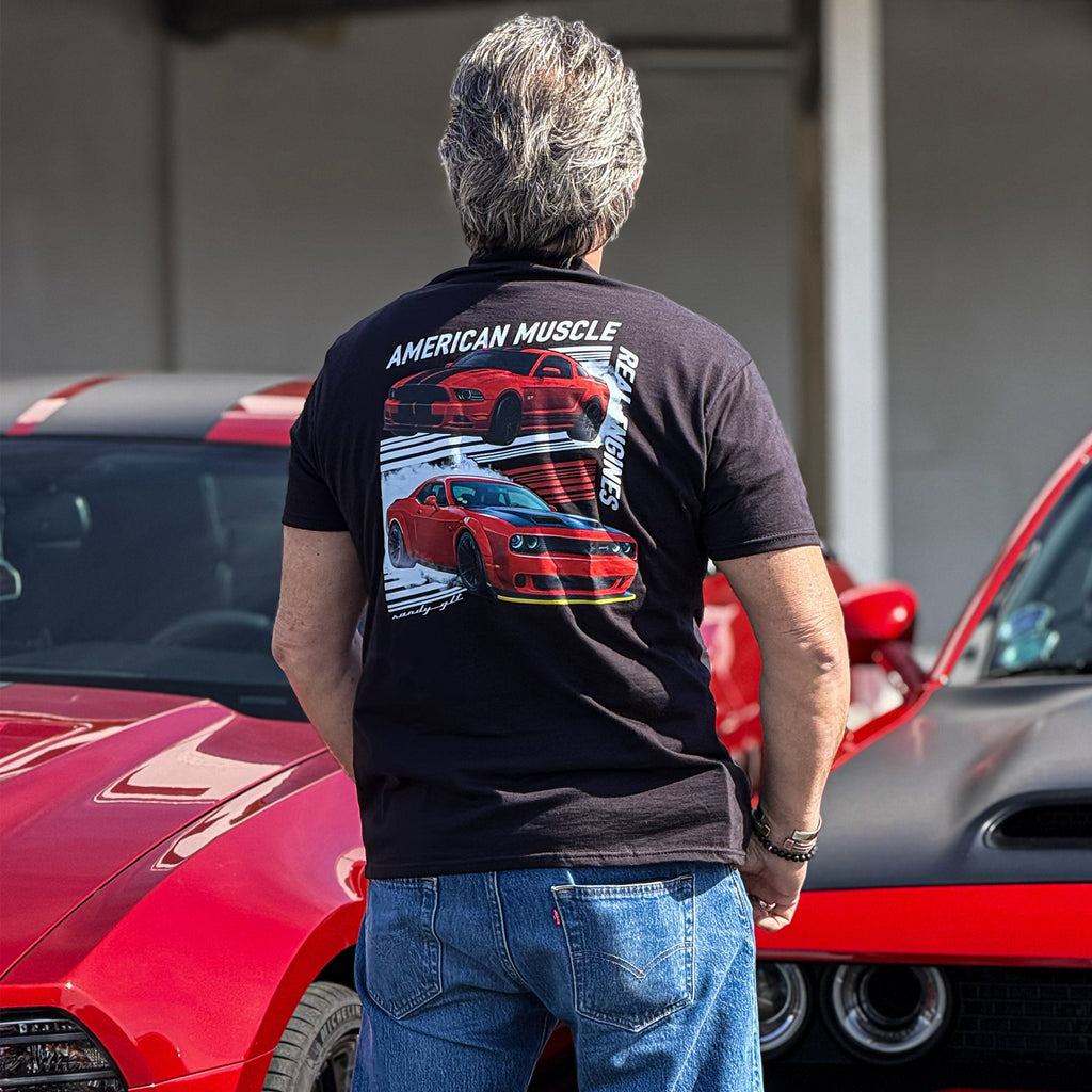 T-SHIRT AMERICAN MUSCLE