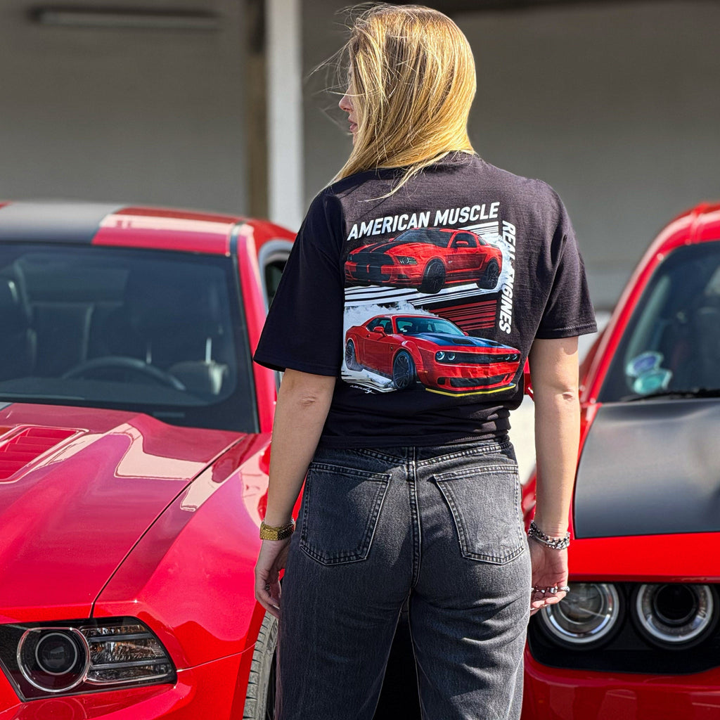 T-SHIRT AMERICAN MUSCLE