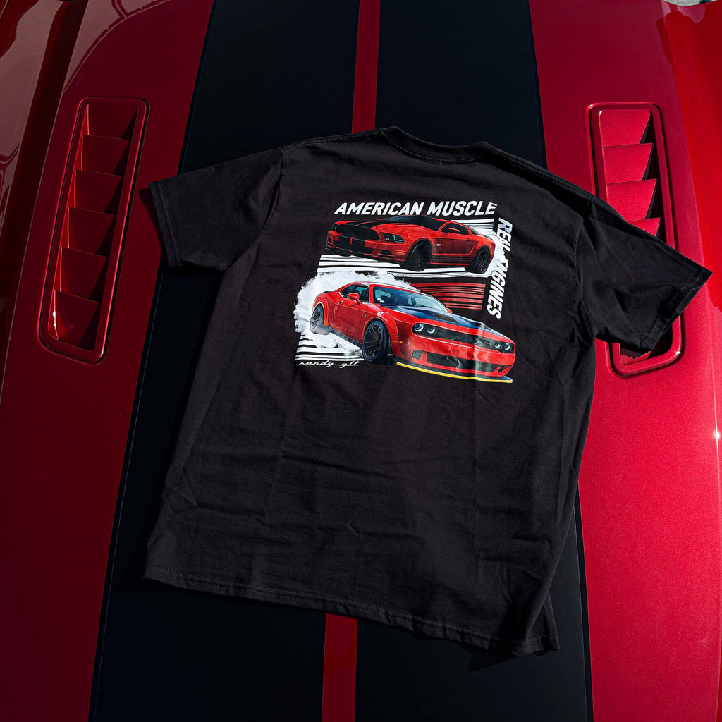 T-SHIRT AMERICAN MUSCLE